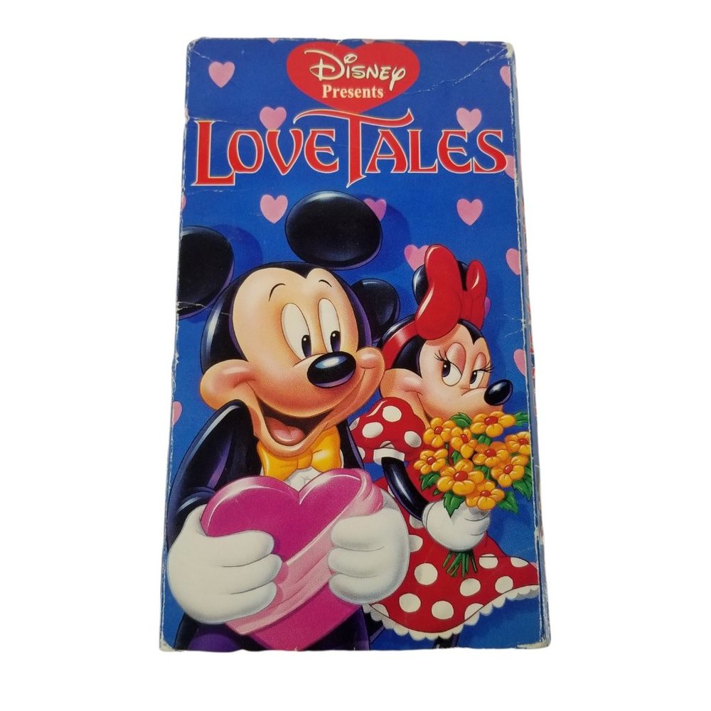 Disney Presents LOVE TALES (1994) VHS Video Cartoon Mickey Minnie Mouse Donald
